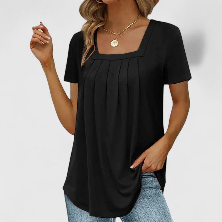 Everly – sophisticated summer blouse — view 6