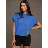 Faith - casual top with cutout hem — view 2