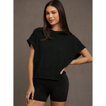 Faith - casual top with cutout hem — view 4