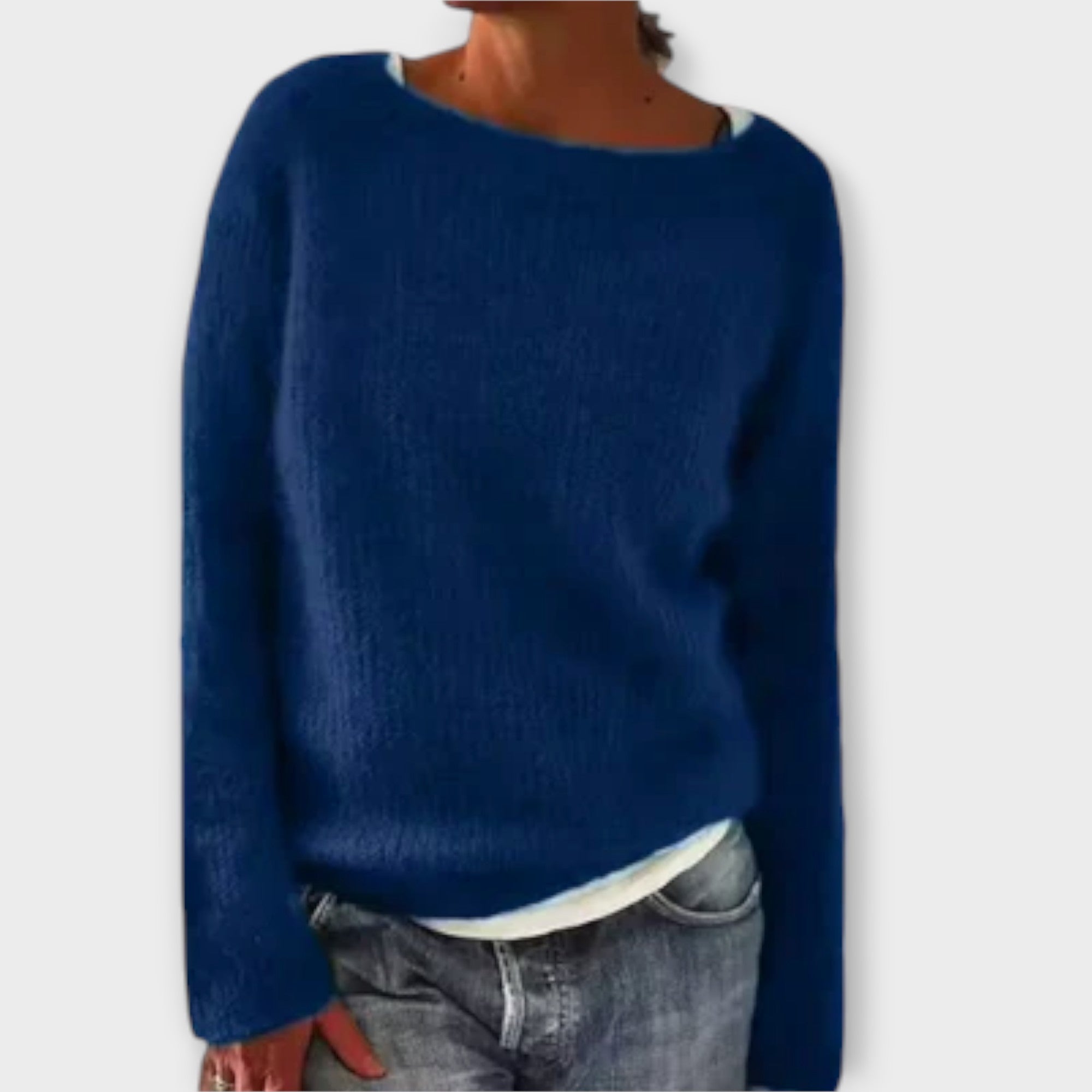 Fiona - Retro Knitted Sweater — view 4