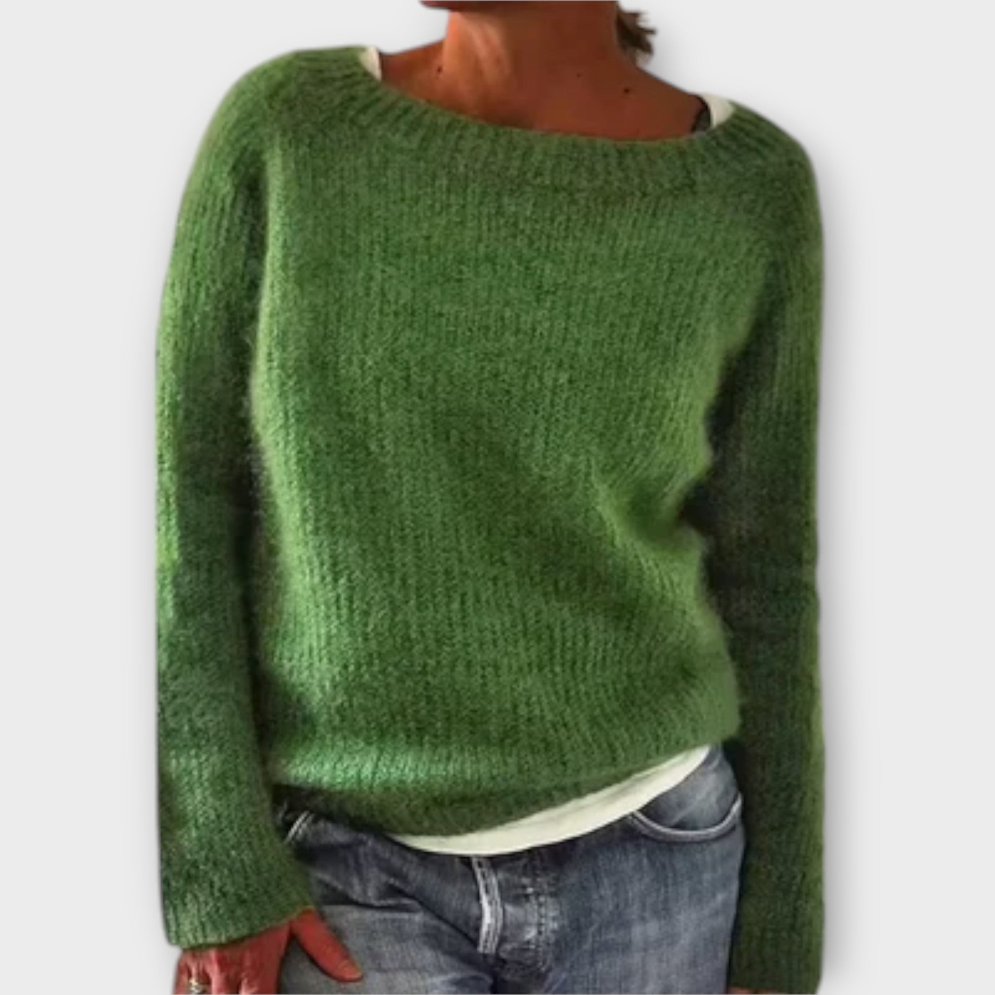Fiona - Retro Knitted Sweater — view 7
