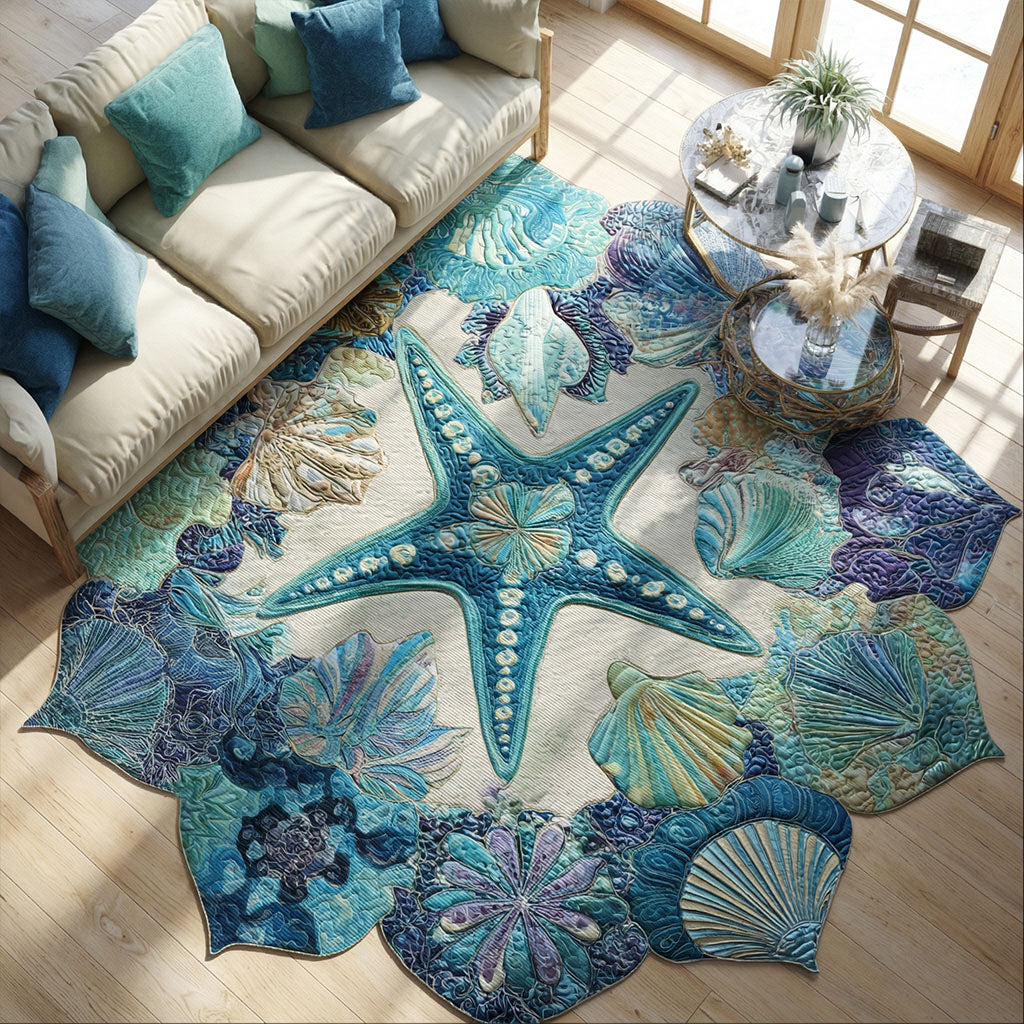 Shaped rug - Shell shape — view 1