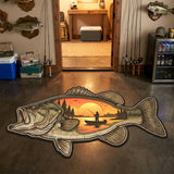 Shape rug - Sunset shape — view 1