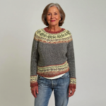 Frances - Retro Knitted Sweater — view 2