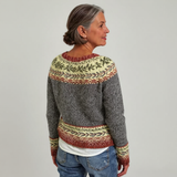 Frances - Retro Knitted Sweater — view 3