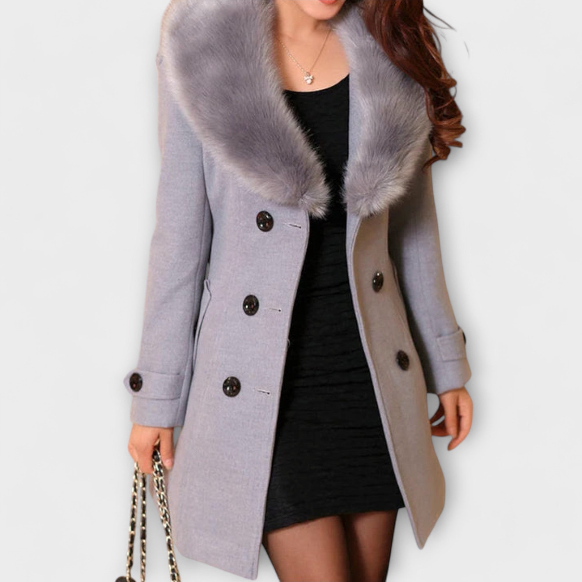Francisca - warm winter coat — view 9