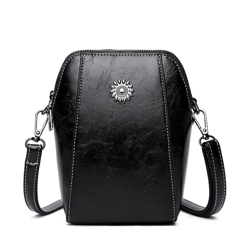 Freya – compact monochrome mini handbag — view 2