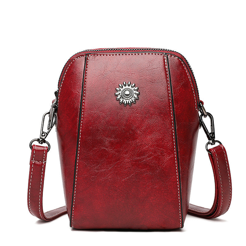 Freya – compact monochrome mini handbag — view 3