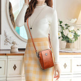Freya – compact monochrome mini handbag — view 8