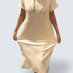 Gabriella - casual hooded dress — view 1