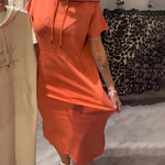 Gabriella - casual hooded dress — view 4