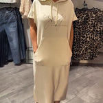 Gabriella - casual hooded dress — view 5