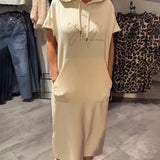 Gabriella - casual hooded dress — view 5