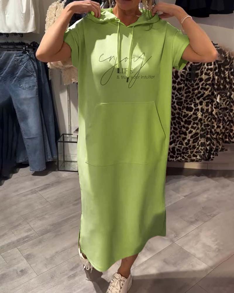 Gabriella - casual hooded dress — view 8