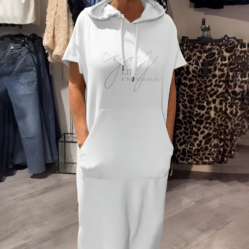 Gabriella - casual hooded dress — view 11