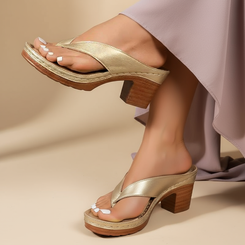 Gabrielle - elegant loose sandals — view 2