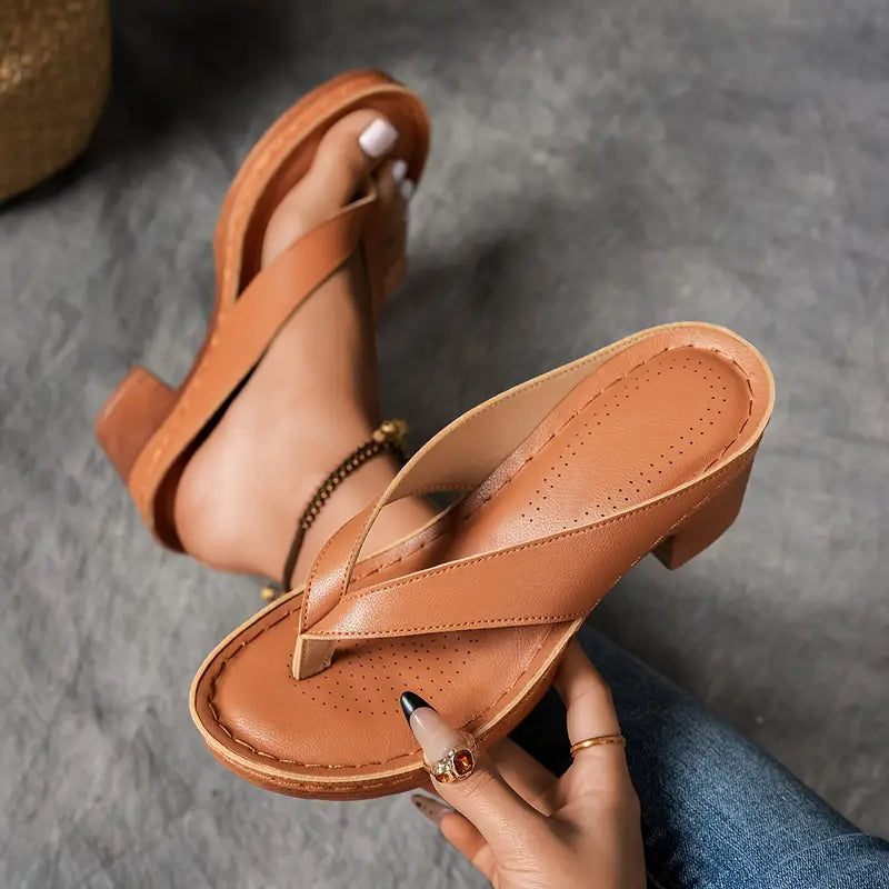 Gabrielle - elegant loose sandals — view 5