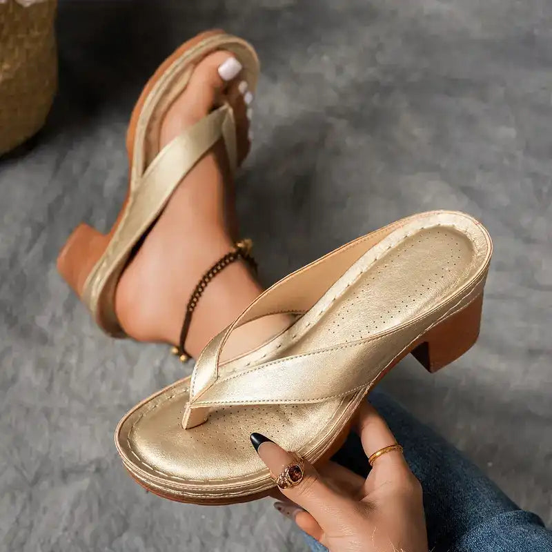 Gabrielle - elegant loose sandals — view 8