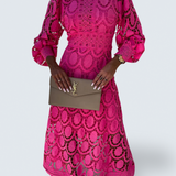 Gabrielle - elegant midi dress — view 1