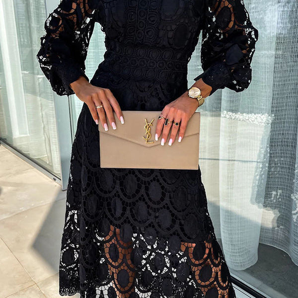 Gabrielle - elegant midi dress — view 5
