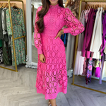 Gabrielle - elegant midi dress — view 6
