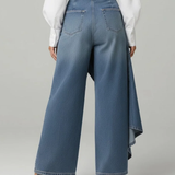 Gabrielle - wrap denim pants — view 3