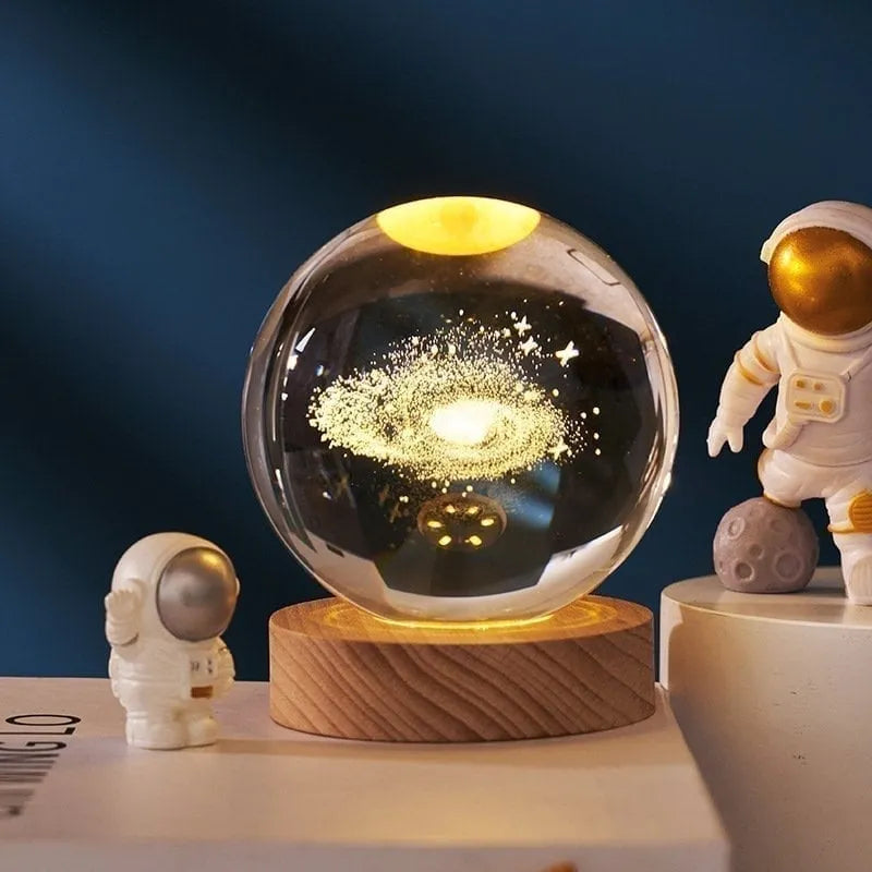 Galaxy crystal ball — view 1