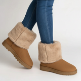 Genesis - fluffy faux fur winter boots — view 1
