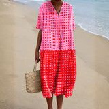 Genesis - Striking checkered dress — view 1