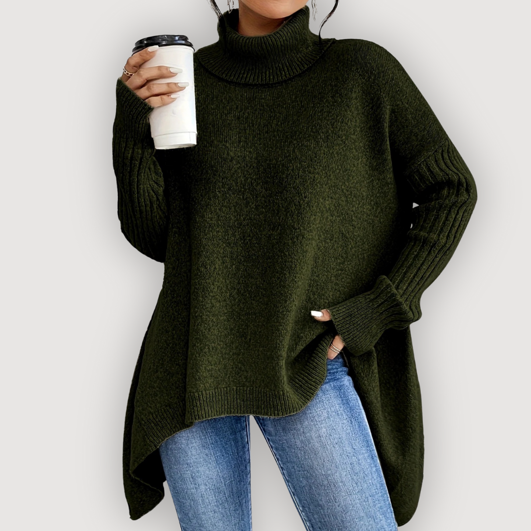 Genesis - cosy turtleneck sweater — view 2