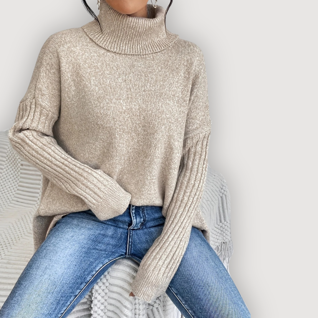 Genesis - cosy turtleneck sweater — view 18