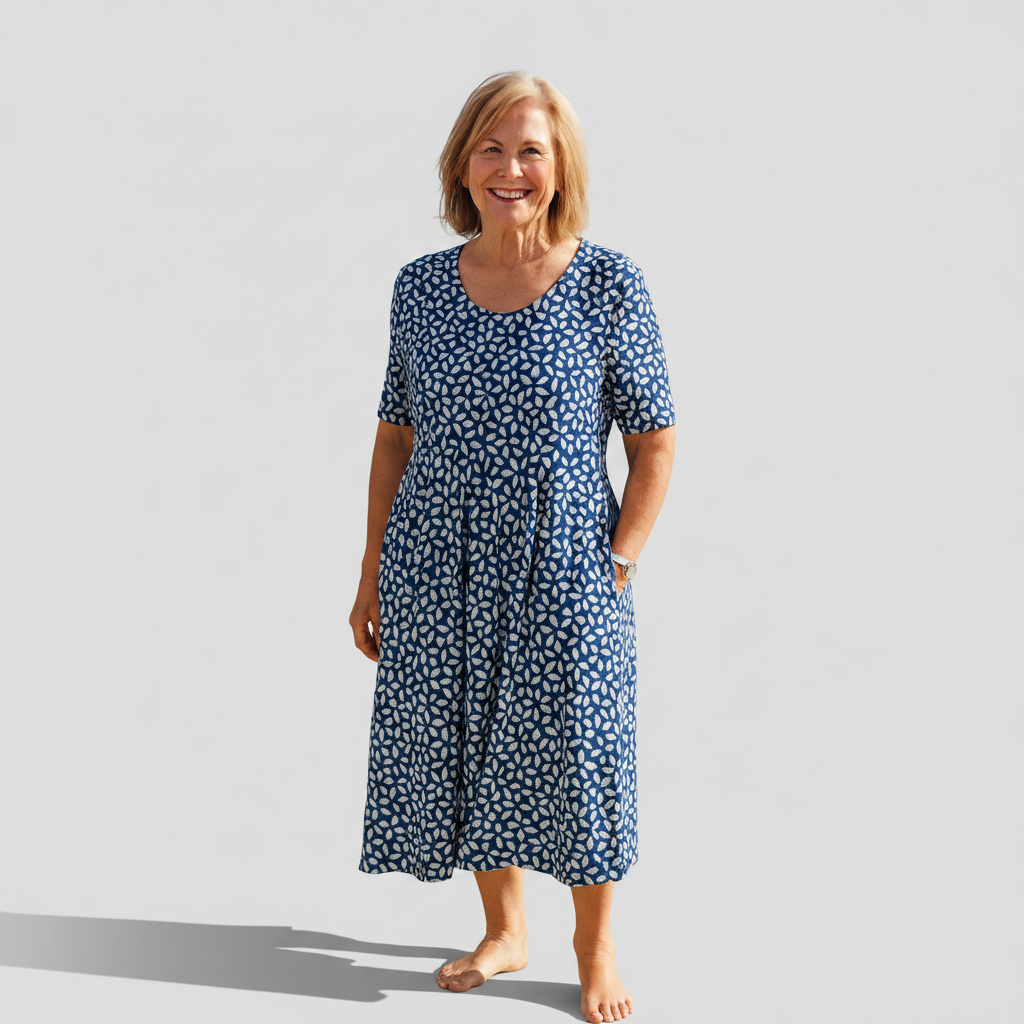 Genesis - midi dress with an easy fit — view 1