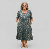 Genesis - midi dress with an easy fit — view 3