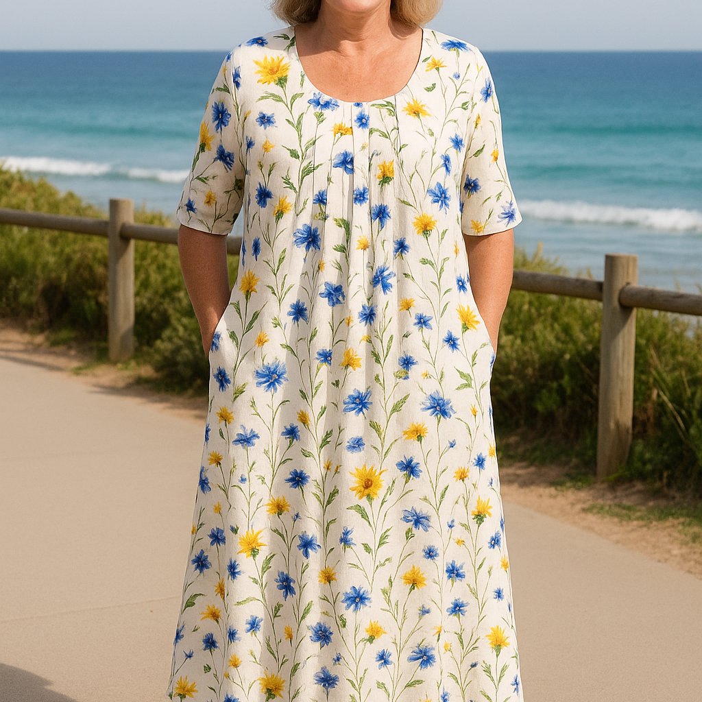 Genesis - midi dress with an easy fit — view 4