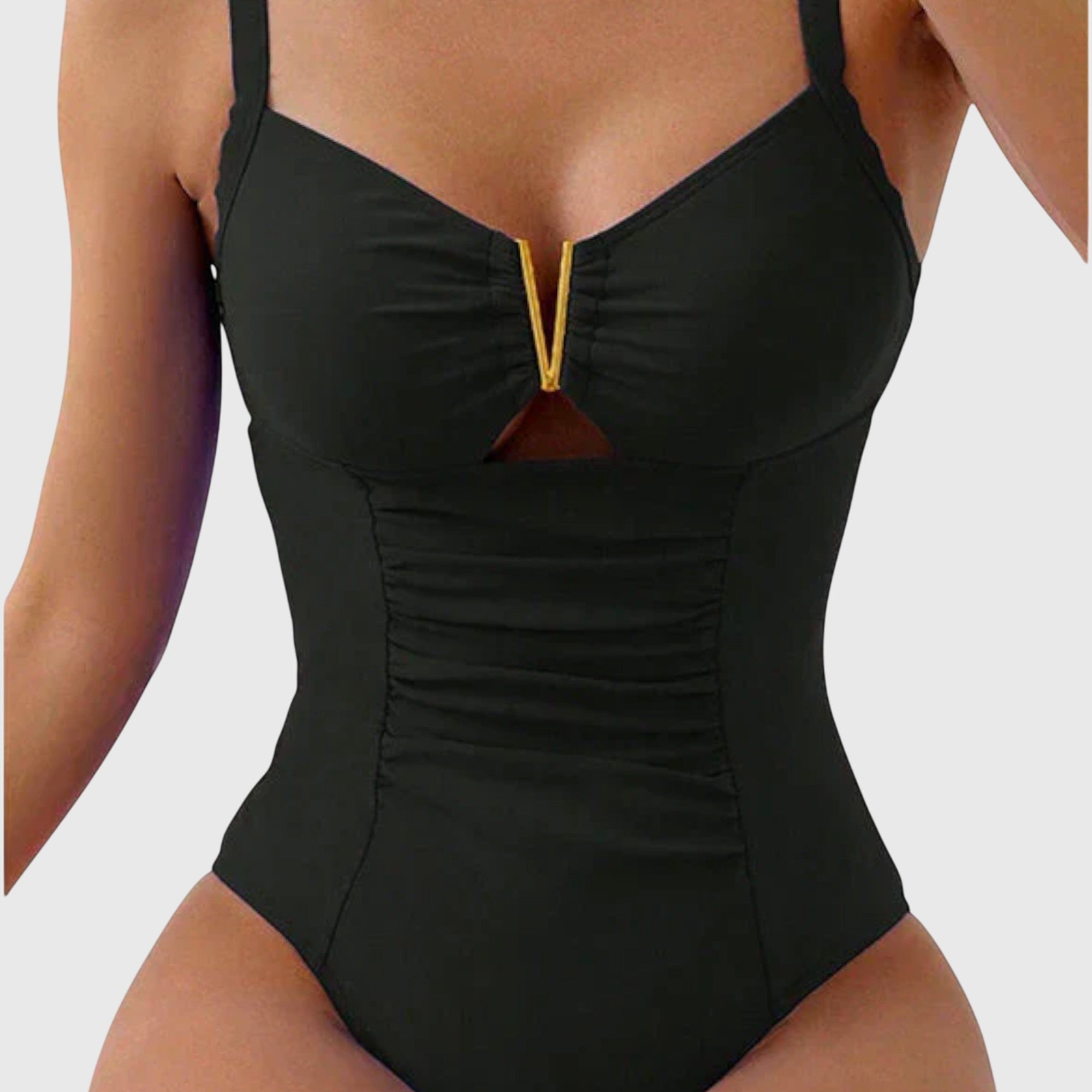 Genevieve - Swimsuit V-neck — view 3
