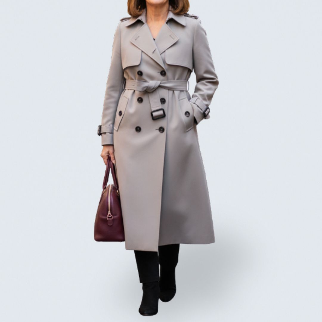 Georgia Belted Trench Coat — view 1