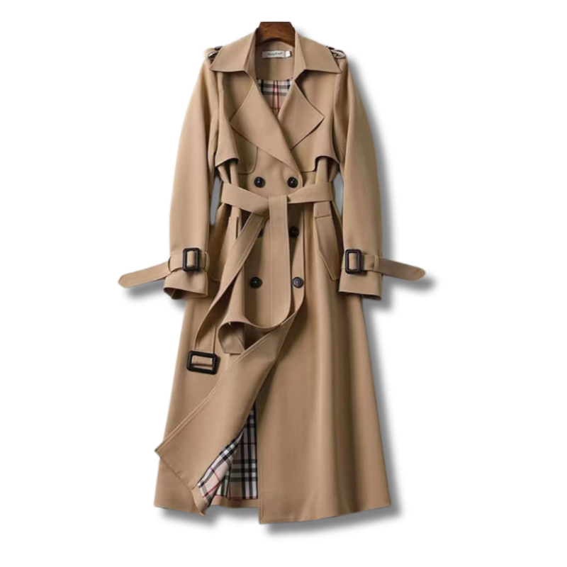 Georgia Belted Trench Coat — view 6