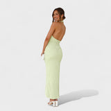 Gianna - long dress with pleats — view 6