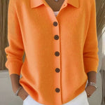 Gloria - Shawl Collar Button Up Cardigan — view 5