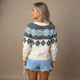 Gloria - retro Icelandic cardigan — view 3