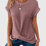 Grace – elegant blouse with tie — view 2