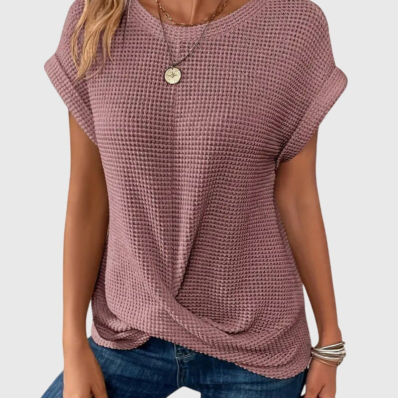 Grace – elegant blouse with tie — view 2