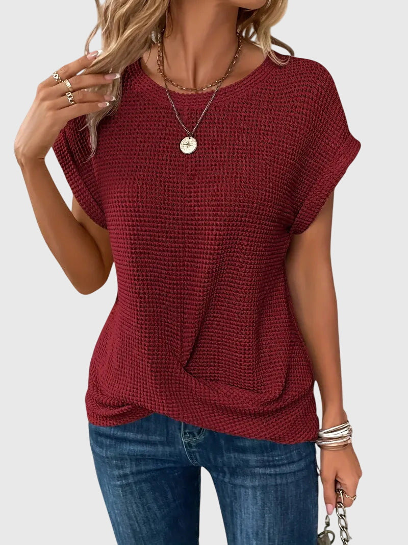 Grace – elegant blouse with tie — view 5
