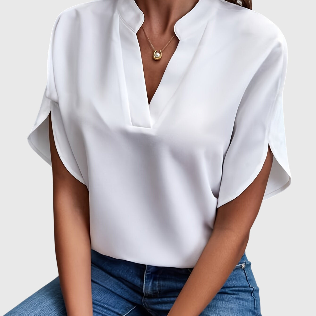Hailey - elegant blouse — view 1