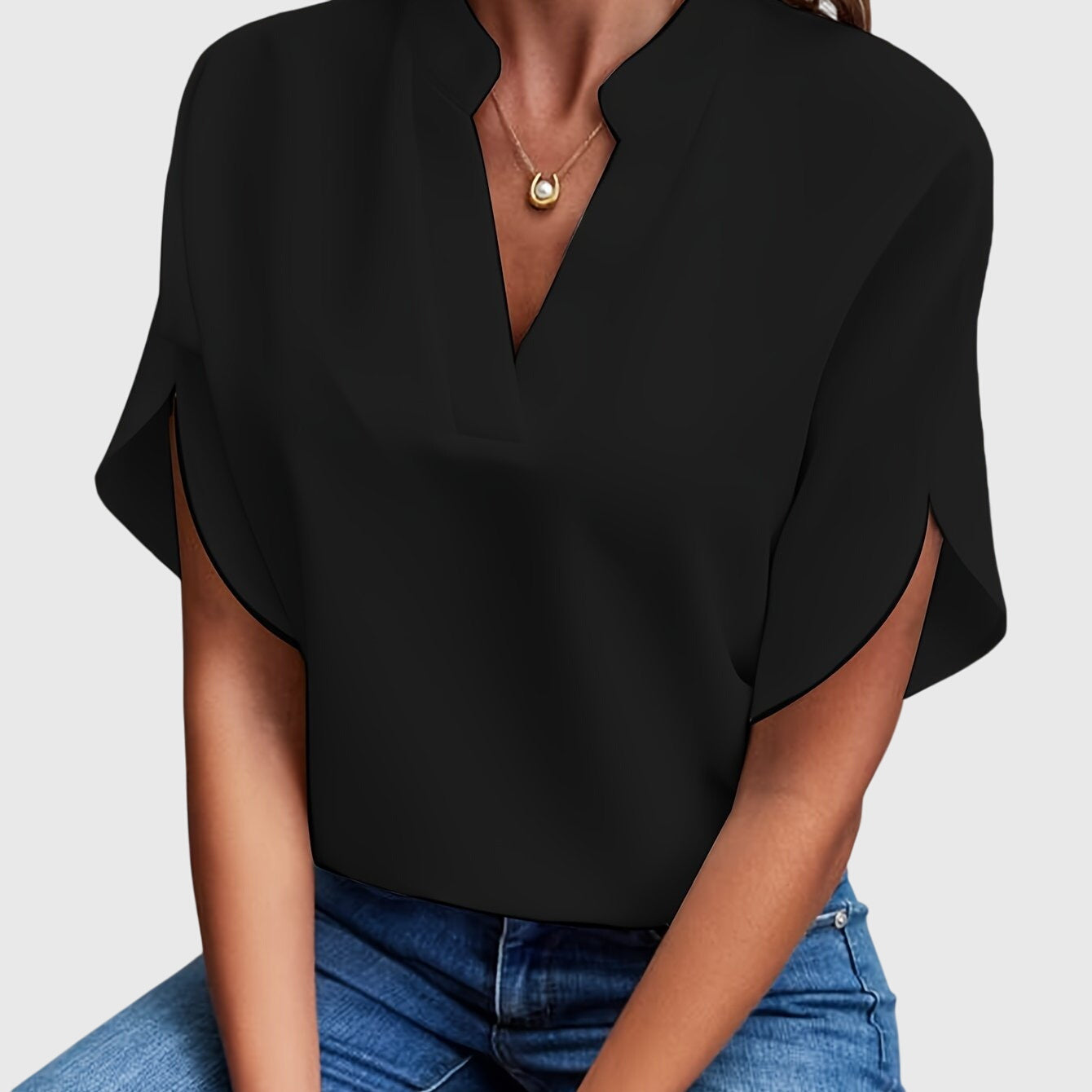 Hailey - elegant blouse — view 4