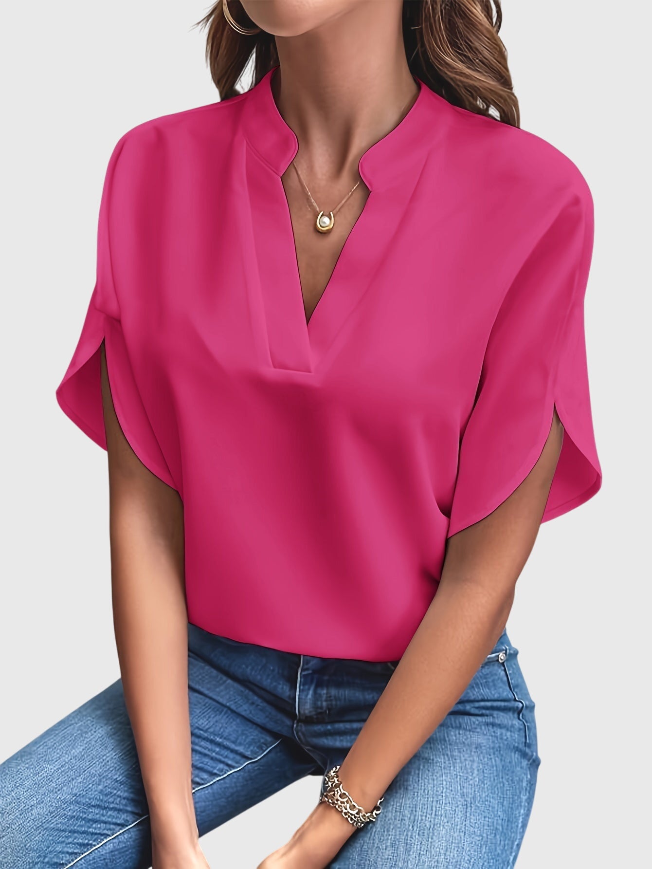 Hailey - elegant blouse — view 5