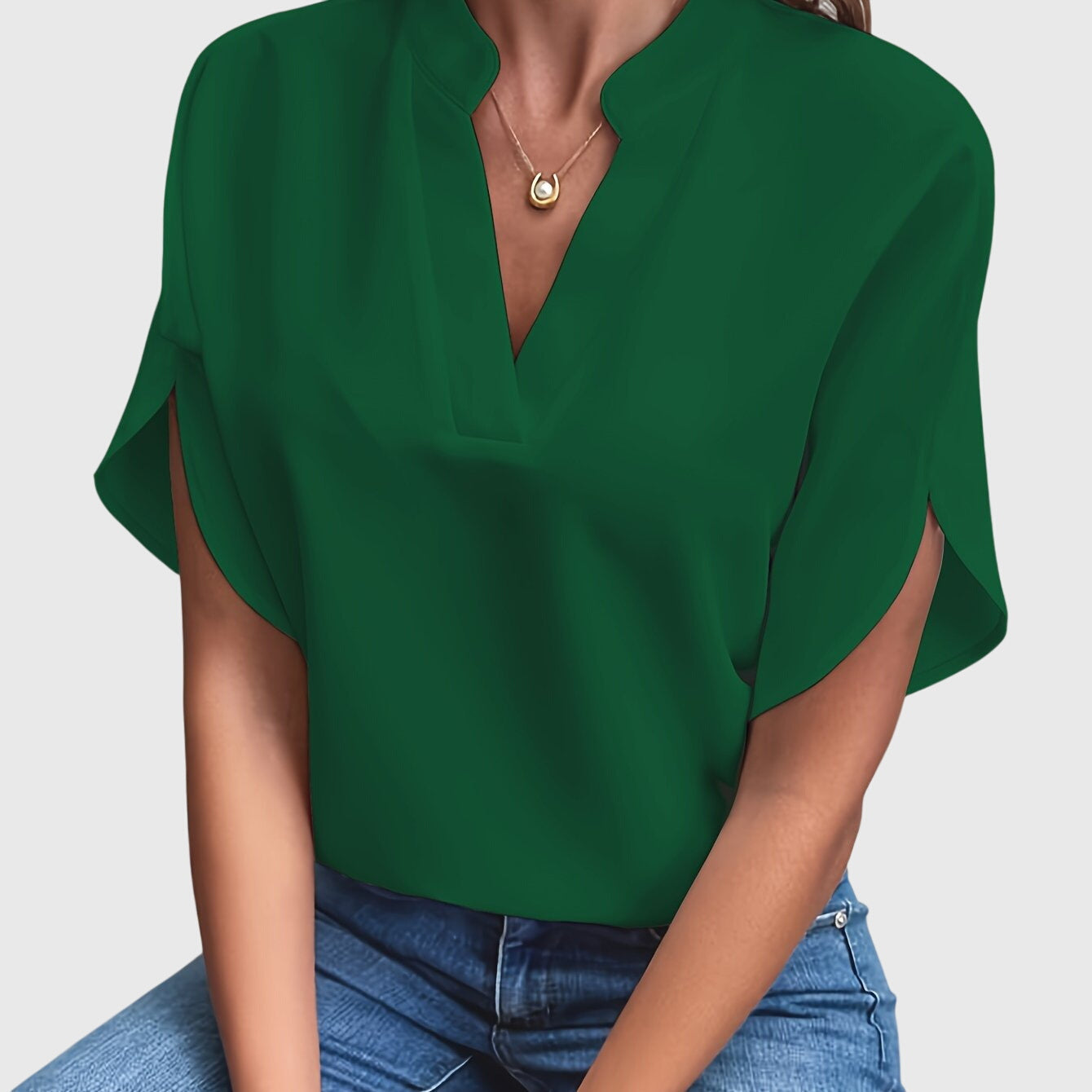 Hailey - elegant blouse — view 14