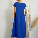 Hazel - midi dress with pockets — view 28