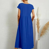 Hazel - midi dress with pockets — view 28