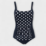 Heidi - retro lined swimsuit — view 4